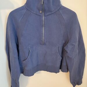 Lululemon oversized scuba half zip pullover sweatshirt size M/L